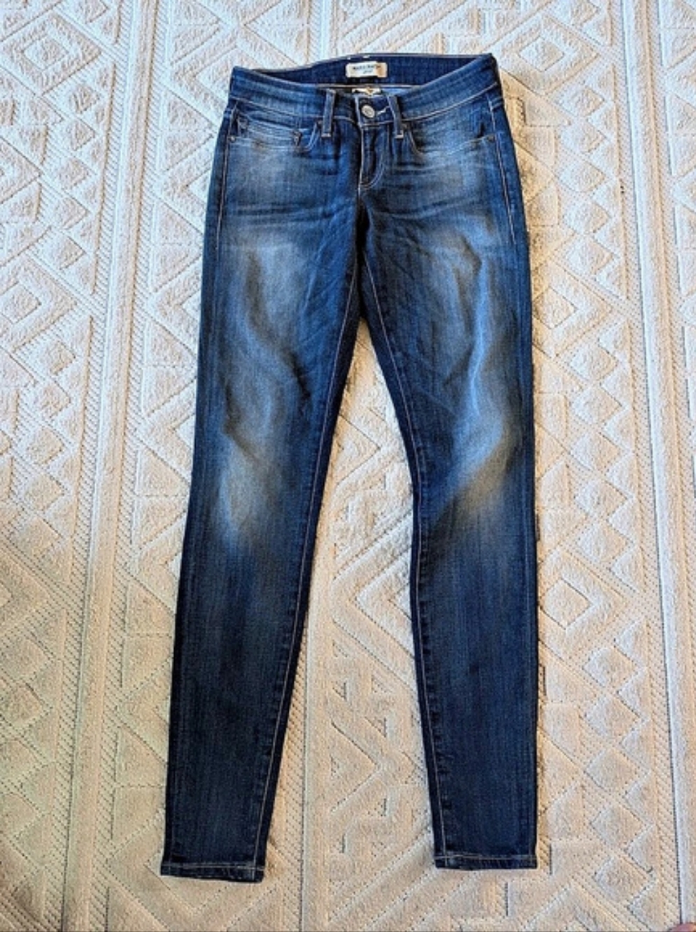 Paige Skinny Jeans in Blue